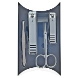 4 Pieces Manicure & Tweezer Set - 1