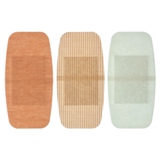Soft Fabric Adhesive Bandages 5PK (Assorted Fabric) - 2