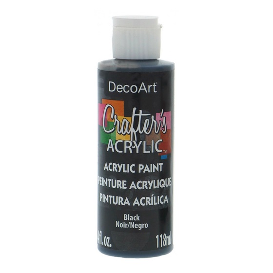 Black Acrylic Paint