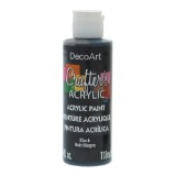 Black Acrylic Paint - 0