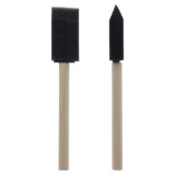 6 Foam Brushes - 1