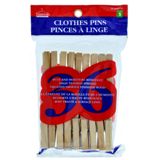 Wooden Clothespins 36PK - 0