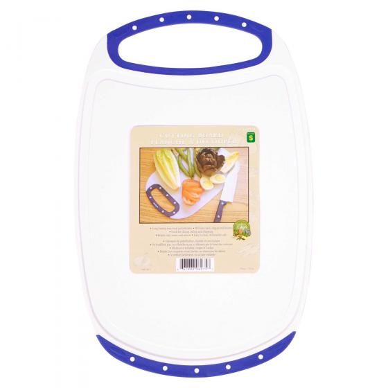 Plastic Cutting Board with Handle (Assorted Colours)