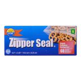 Zipper Seal Snack Bags 60PK