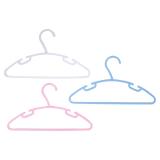 Paquet de 4 cintres pour vêtements d'enfants (Couleurs assorties) - 1