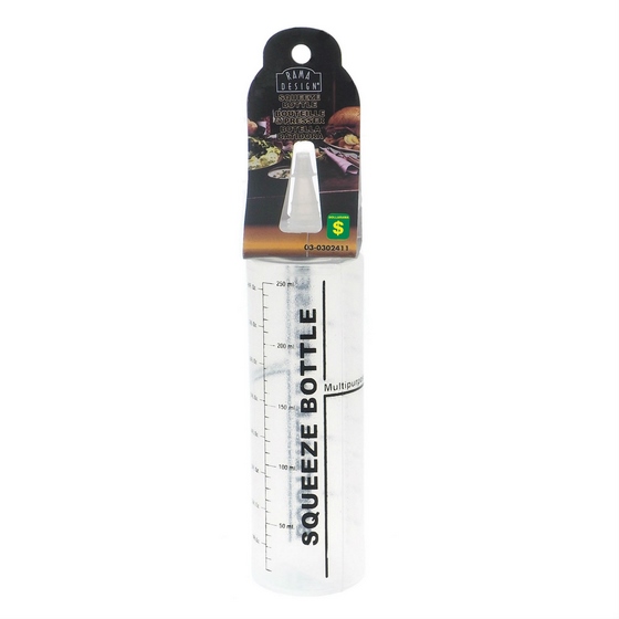 Bouteille à presser en plastique