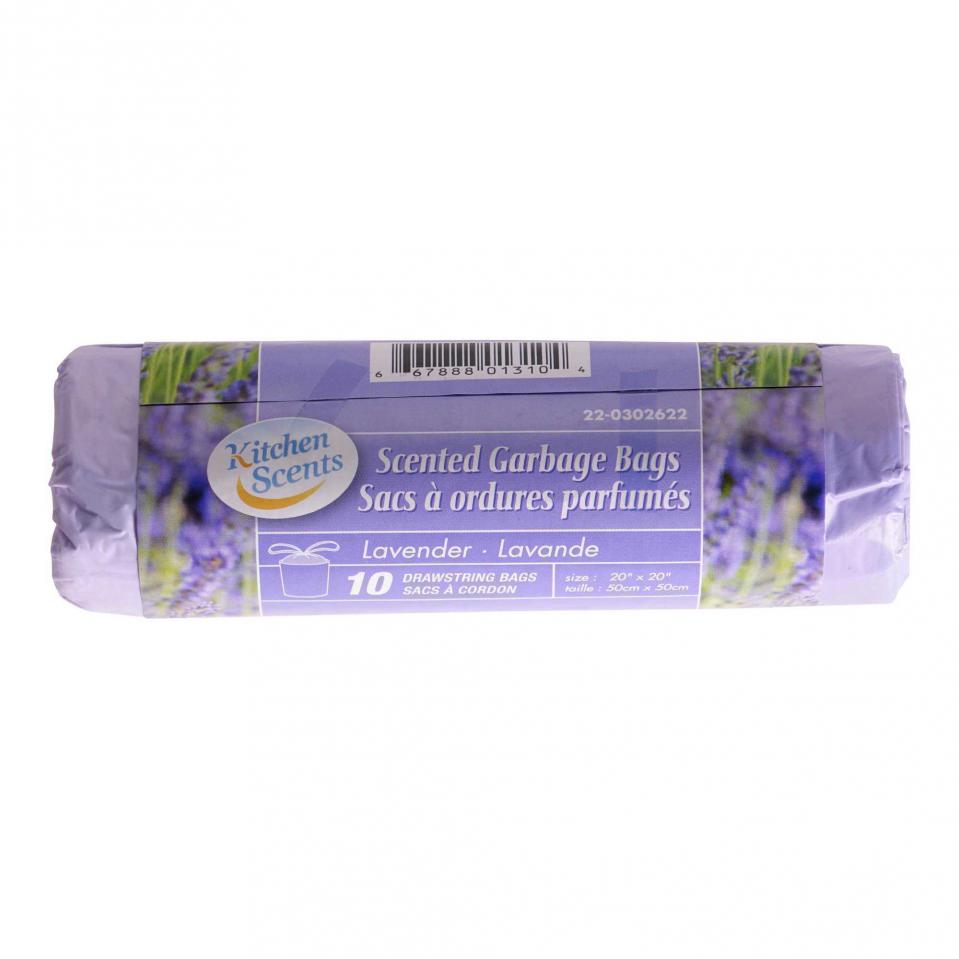 Scented Garbage Bags 10PK (Assorted Scents and Colours)
