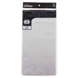 Rectangular White Plastic Tablecloth - 0