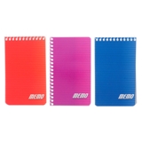 Spiral Memo Note Pads 3PK (Assorted Colours) - 1