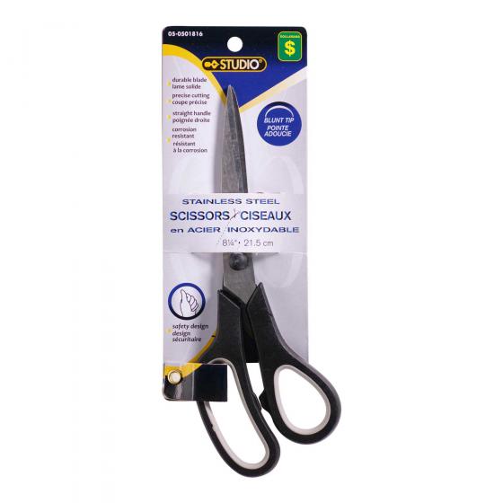 Stainless Steel Scissors (Assorted Colours)