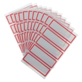 Report Cover Labels 55PK (Assorted Colours) - 2