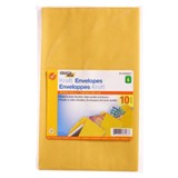 10 Enveloppes kraft  5,75" x 9,5" - 0