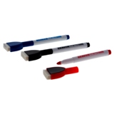 Marqueurs effaçables avec efface intégrée (Couleurs assorties) - 1