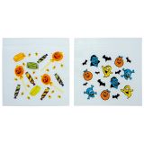 25PK Halloween Printed Zipper Sandwich Bags - 1