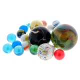 Glass Marbles (Assorted colours and sizes) - 2