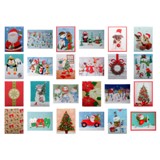 Paq. de 3 boîtes de Noël pliables - 2