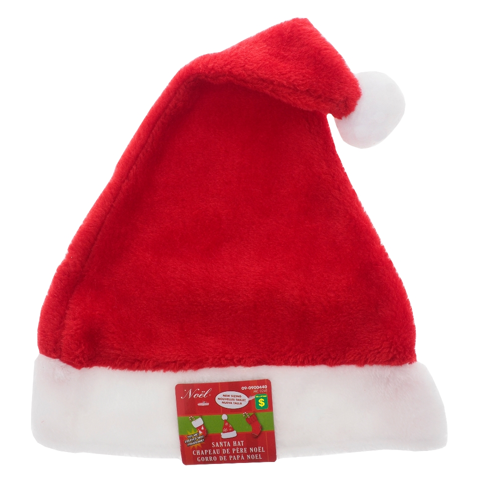 Chapeau de Père Noël en velours