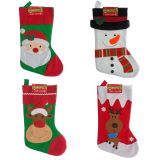 Christmas Felt Stockings - 1
