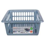 Plastic Storage Basket (Assorted Colours) - 0