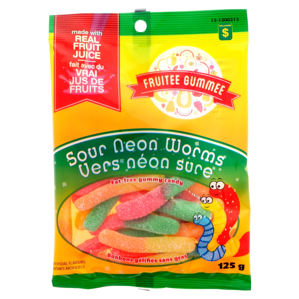 Sour Neon Worms