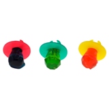3 Sucettes Ring Pop (Saveurs et couleurs assorties) - 2