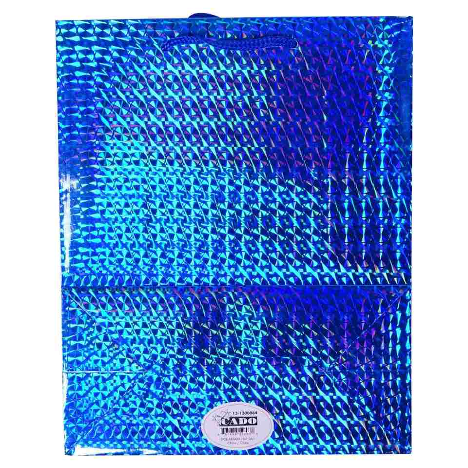 Sac cadeau étincelant grande taille (Couleurs et motifs assortis)