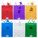 Sac cadeau étincelant grande taille (Couleurs et motifs assortis) - 1