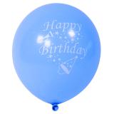 10PK 12" 'Happy Birthday' Balloons (Assorted Colours) - 2