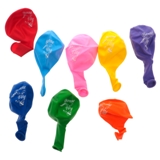 12" 'Bonne Fête' Balloons 10PK (Assorted Colours) - 1