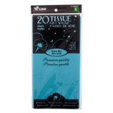 20 Sheets Breezy Blue Tissue Gift Wrap - 0