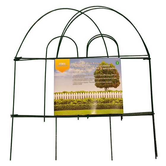 3 Section Garden Fence
