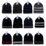 Men's Knit Tuques with Cuff - 1