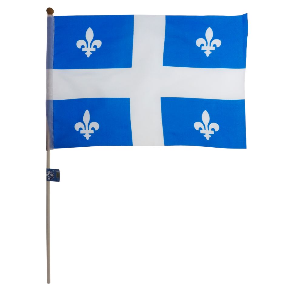 Drapeau du Québec 12 x 18"