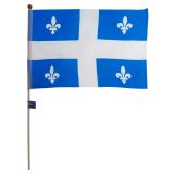 Drapeau du Québec 12 x 18" - 0