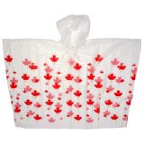 Canada Themed Adult Rain Poncho - 1