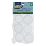 Storage Containers 6PK and 8PK (Assorted Sizes) - 0