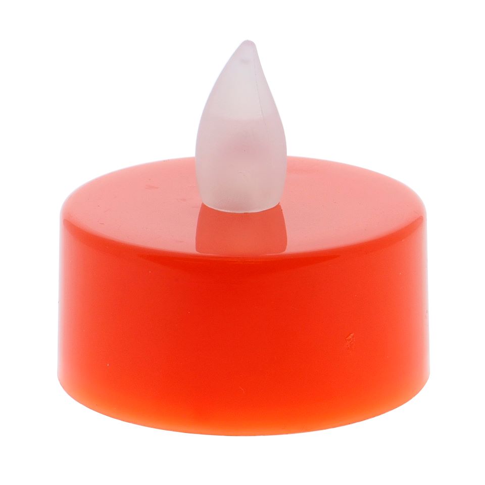 Paq. de 2 bougies clignotantes LED pour l'Halloween