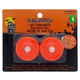 Paq. de 2 bougies clignotantes LED pour l'Halloween - 1