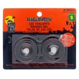 Paq. de 2 bougies clignotantes LED pour l'Halloween - 2