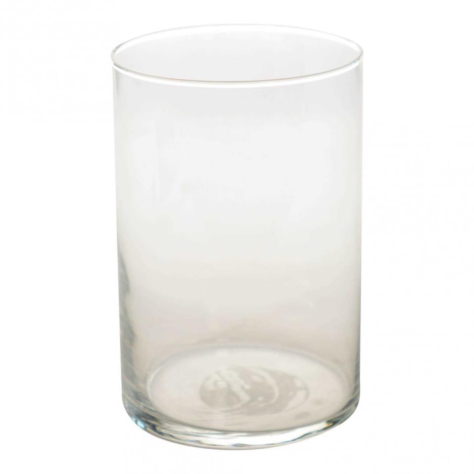 Vase cylindrique en verre