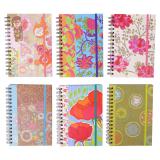 Cahier de notes avec spirales élastiques (Styles assortis) - 1