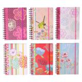 Cahier de notes avec spirales élastiques (Styles assortis) - 2
