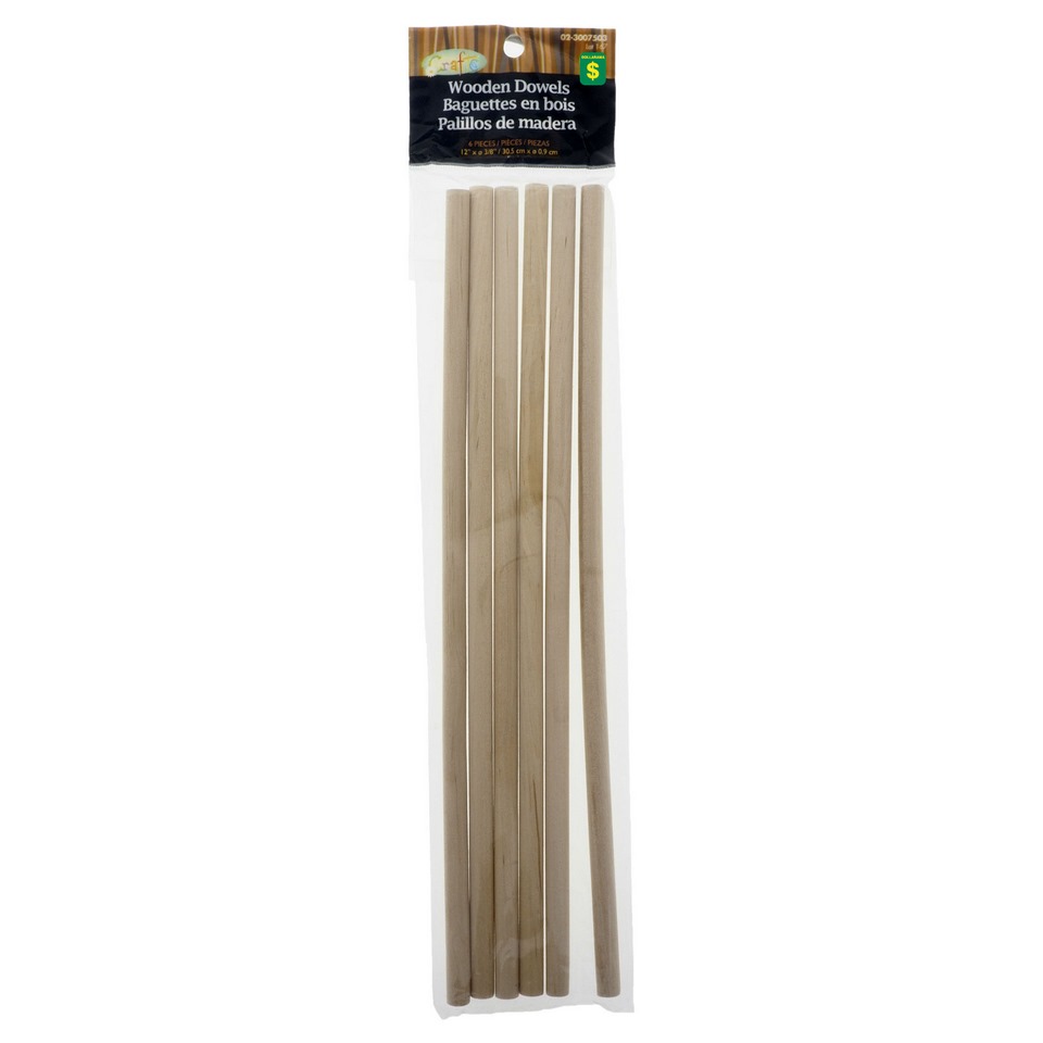 Wooden Dowels (Assorted Sizes)