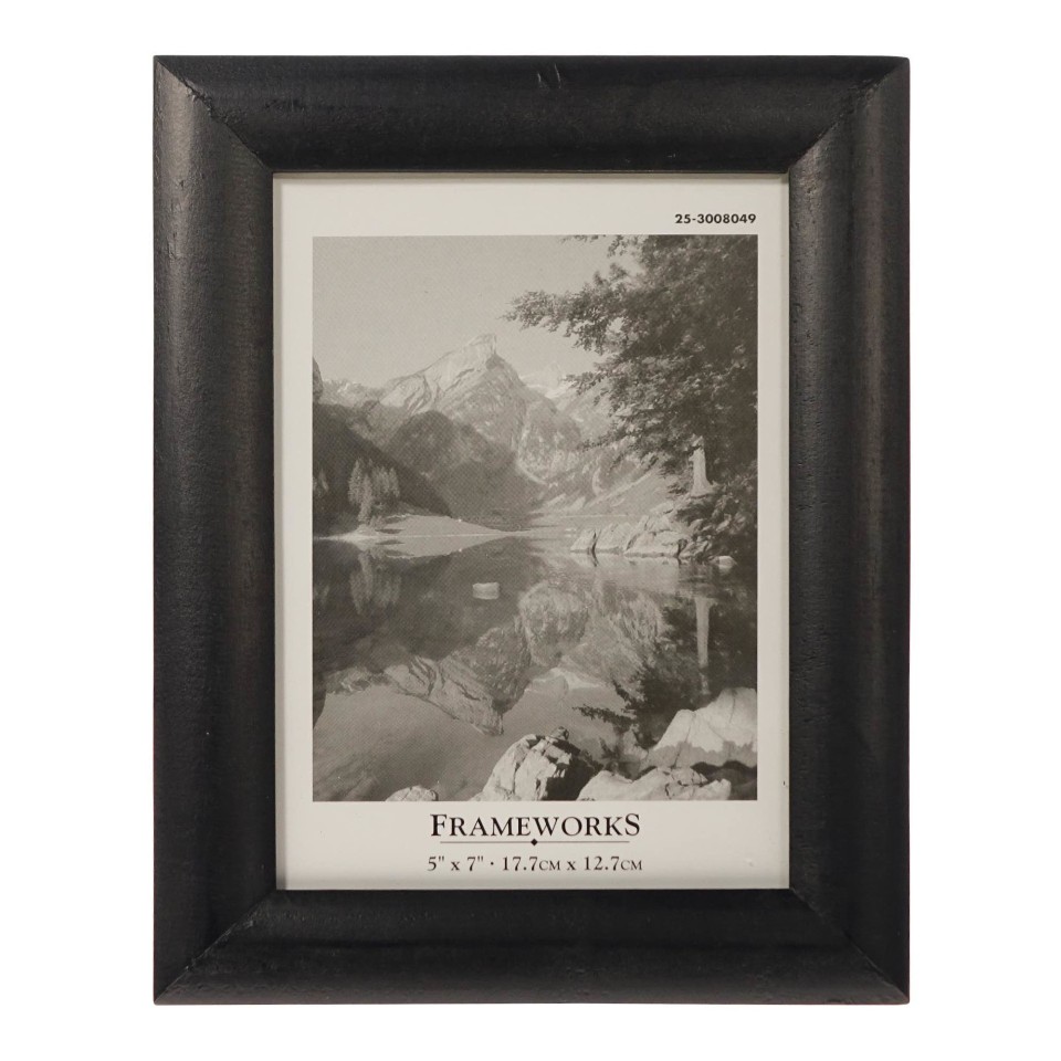 Cadre photo en bois de 5''x7'' (Styles assortis)