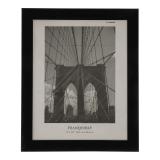 8''x10'' Black Plastic Photo Frame - 0
