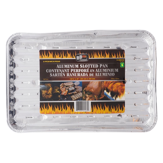 3Pk Aluminium Barbeque Tray