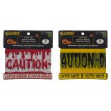 Halloween "Danger-Caution" vinyl tape - 0