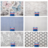 Tapis de bain rectangulaire (Motifs et couleurs assortis) - 1