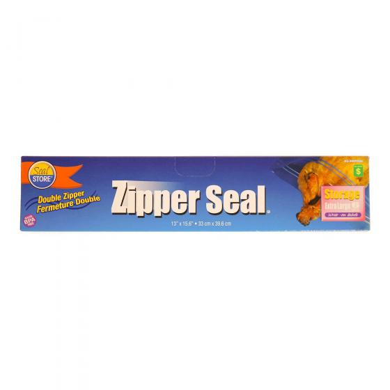 Zipper Seal Storage Bags 6PK