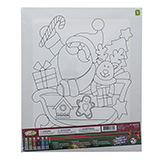 Paint Your Own Christmas Canvas - 1
